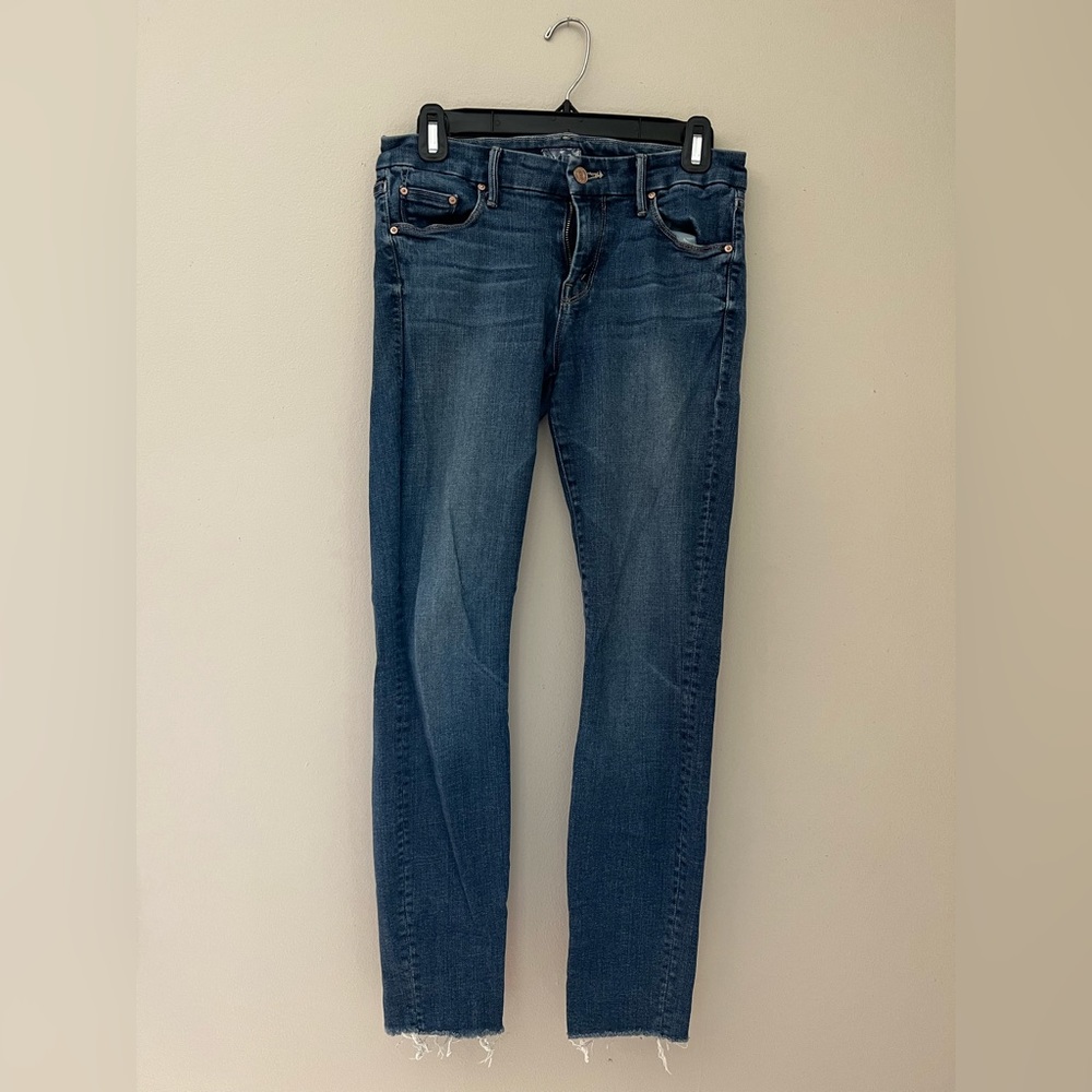 MOTHER Looker Ankle Fray - Girl Crush